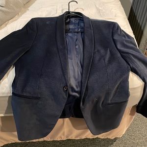 Navy corduroy Clavin Klein blazer
